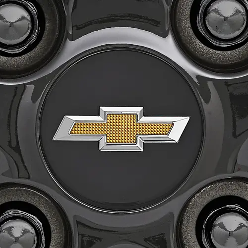 2016 Spark Wheel Center Cap | Black with Gold Bowtie Logo | Single