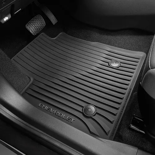 2024 Trailblazer | Floor Mats | AWD | Black | Front and Rear | All-Weather | Chevrolet Logo | 4 Set