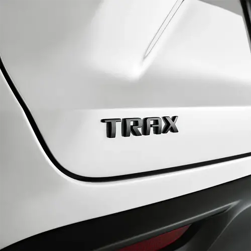 2024 Trax | Emblems | Black Nameplates | Rear Liftgate | ACTIV | LT