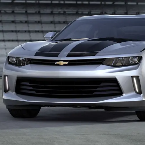 2016 Camaro Rally Stripe Package | SS Coupe | Silver Ice Me