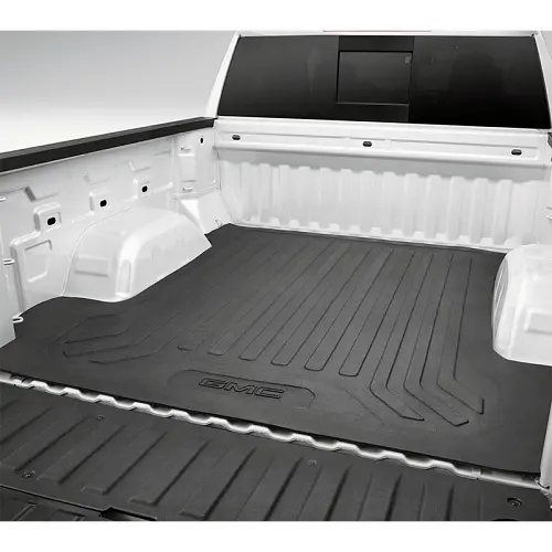2019 Sierra 1500 | Bed Mat | Black | Standard Bed | 6-ft 6-in | GMC Logo