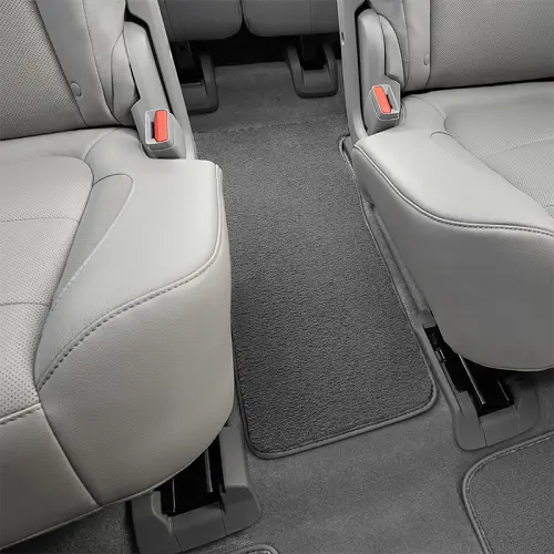 2023 Acadia Floor Mats | Premium Carpet | Dark Ash Gray | Third Row | 6 Passenger | 2nd Row Captain