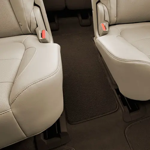 2019 Acadia Floor Mats | Premium Carpet | Cocoa | Third Row | 6 Passenger | 2nd Row Captain Chairs |