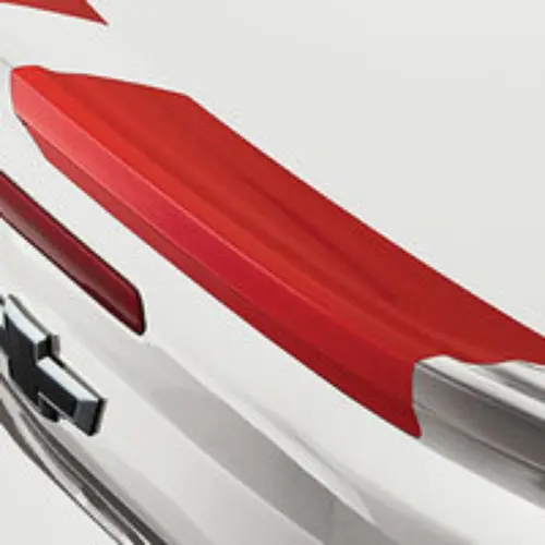 2018 Camaro High Wing Spoiler Center Stripe Package | Red