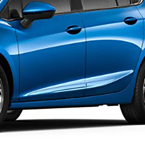 2016 Cruze Door Protection Molding | Kinetic Blue Metallic | Front and Rear | Set of 4