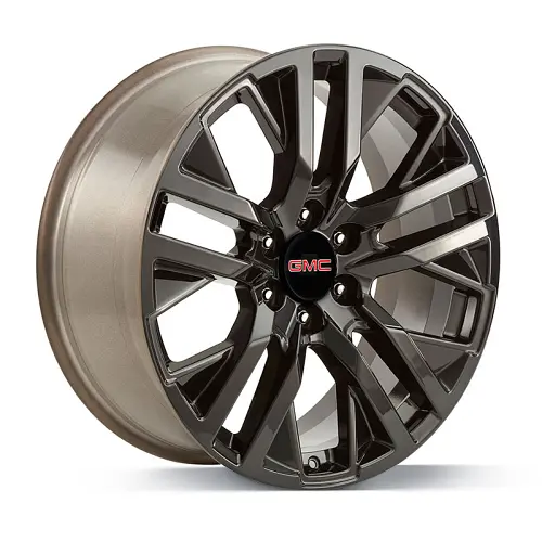 2021 Yukon XL | 22-in Wheel | Gloss Black | 5-Split-Spoke | SGM | 22 x 9 | Single