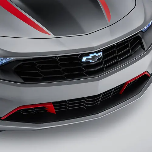 2022 Camaro | Bowtie Emblems | Black | Illuminated | Front and Rear | LS | LT | SS