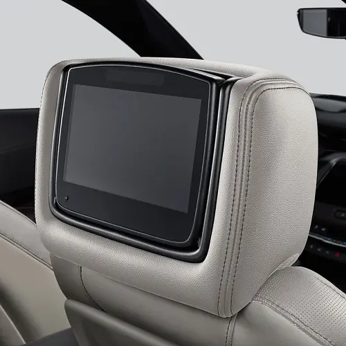 2021 XT4 Rear Seat Infotainment | Two LCD Headrest Monitors | DVD Player | Wheat Leatherette | HZ3