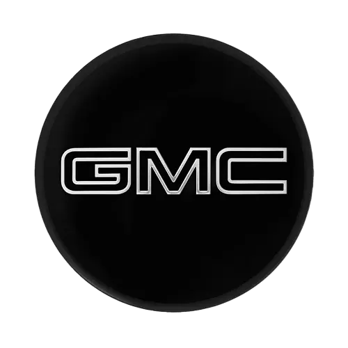 2019 Terrain | Wheel Center Cap | Black | Embossed Black GMC Logo | Single