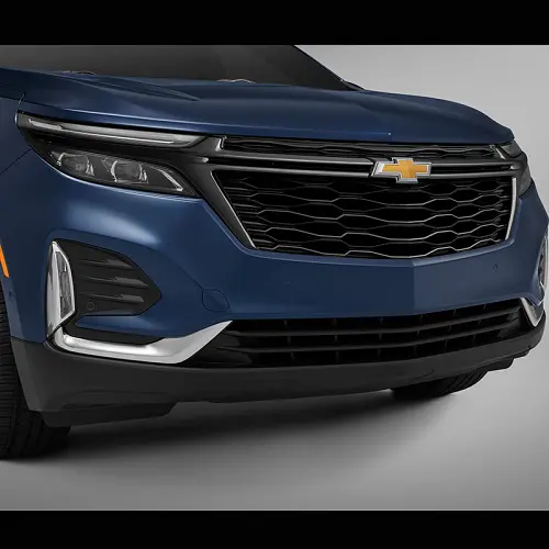 2024 Equinox | Front Grille | Black Ice Chrome Surround | Gloss Black Inserts