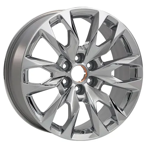 2021 Yukon XL | 22-in Wheel | Chrome | 12-Spoke | SF2 | 22 x 9 | Single