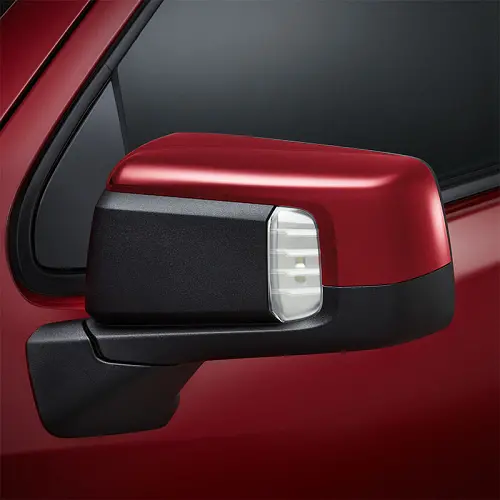 2021 Sierra 1500 Rearview Mirror Covers | Cayenne Red Tintcoat | Outside | Set of Two
