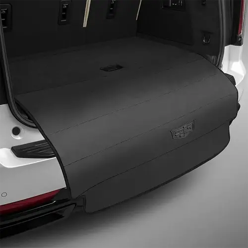 2022 Escalade ESV | Rear Bumper Protector | Black | Cadillac Crest Logo