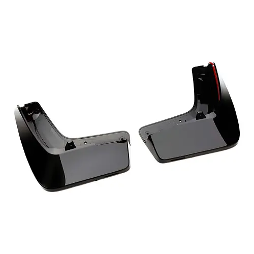 2021 XT6 | Splash Guards | Gloss Black | Front | Molded | Set of Two
