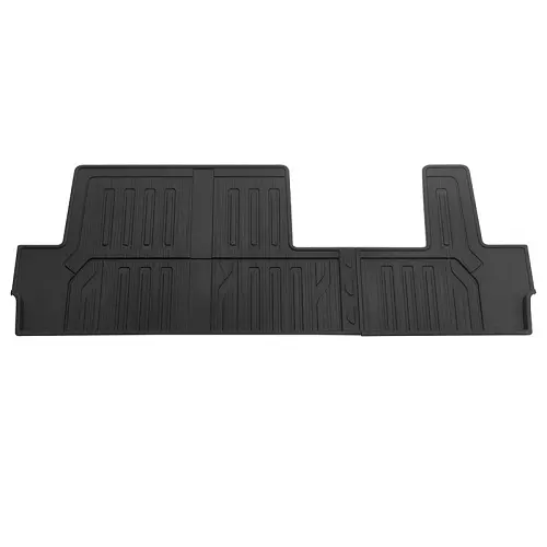 2021 Yukon XL | Floor Liners | Black | Third Row | 2nd Row Bench Seat | Interlocking