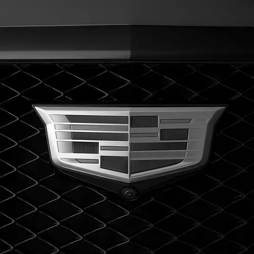 2022 XT6 | Emblems | Monochrome Cadillac | Grille and Liftgate | Set of Two