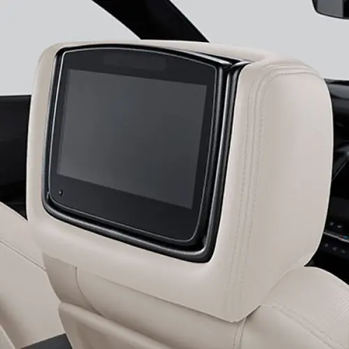 2023 XT5 Rear Seat Infotainment | Two Headrest Monitors | DVD Player | Cirrus Leather | HXG HIR