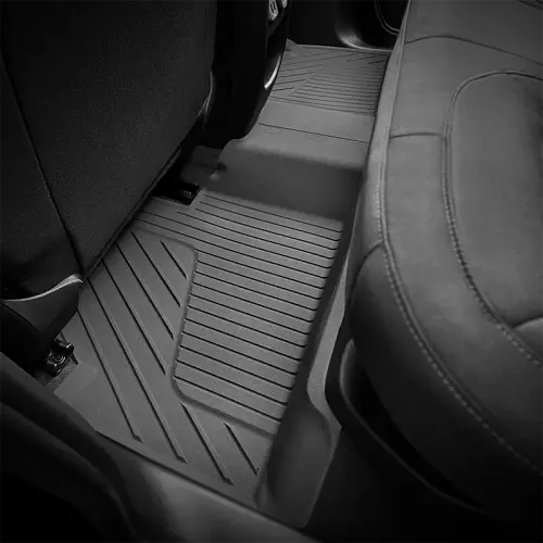 2019 Canyon Floor Liners | Rear Row | Black | Crew Cab | Premium All Weather | Set of Two