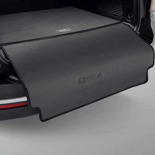 2023 Suburban | Rear Bumper Protector | Black | Chevrolet Logo