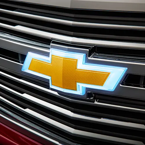 2015 Tahoe Chevrolet Bowtie Emblem | Gold | Illuminated | Front Grille