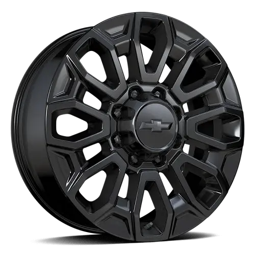2024 Silverado 2500 | 22 inch Wheel | Gloss Black | Multi-Spoke | 8-Lug | 22 x 8.5 | SBL