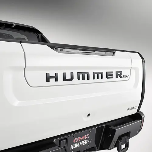 2024 Hummer EV Pickup | Emblems | Black | Nameplates | Set of 3