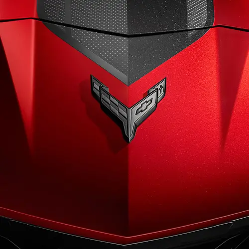 2024 C8 Corvette Z06 | Carbon Flash Metallic Crossed Flag Emblems | Convertible | Front and Rear