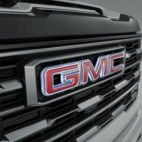 2024 Sierra 3500 | Emblems | Red GMC | Illuminated | Front Grille | Single