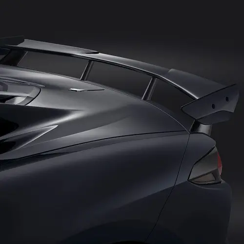 2023 C8 Corvette Stingray | Rear Spoiler | High Wing | Shadow Gray Metallic | GJI