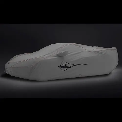 2024 C8 Corvette Stingray | Car Cover | Gray | Outdoor | Access Panels | Stingray Logo | Premium