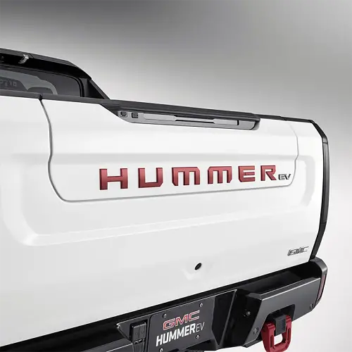 2022 Hummer EV Pickup | Emblems | Performance Red | Nameplates | Set of 3