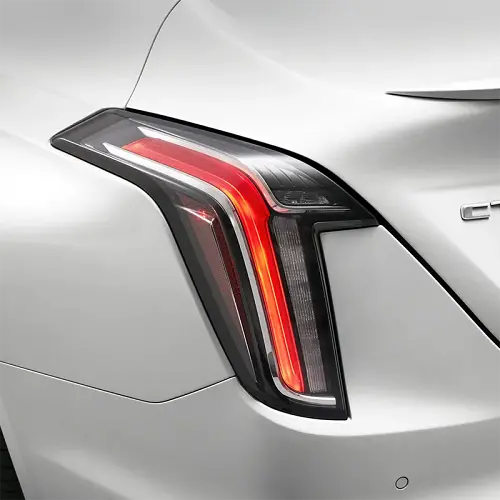 2021 CT4 | Taillamps | Clear Finish LED | Crystalline Inner Elements | Rear Signal Lamps | Pair