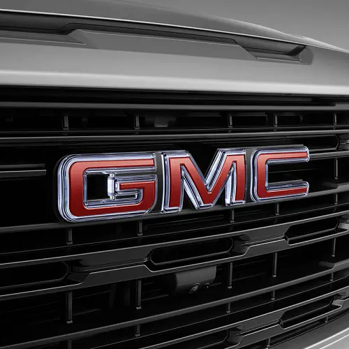 2023 Sierra 1500 | Emblems | Red GMC | Illuminated | Front Grille | Single