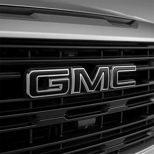 2023 Sierra 1500 | Emblems | Black GMC | Front Grille | Standard Tailgate | Pair