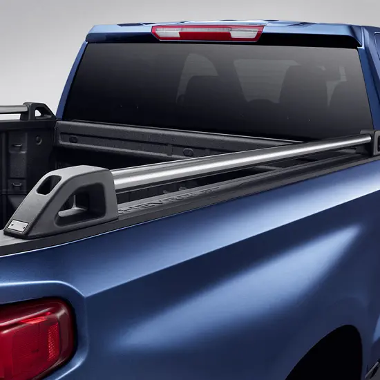 2019 Silverado 1500 | Locker Side Rails | Chrome | Short Bed | 5.8ft | Set of 2