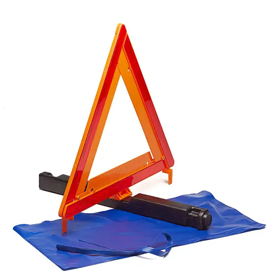 2023 XT6 | Roadside Emergency Reflective Triangle | Collapsible | Single