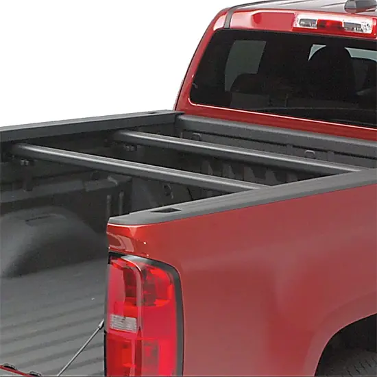 2015 Canyon | GearOn Bed Cross Rails | Tiered Storage Bars | Black | Pair