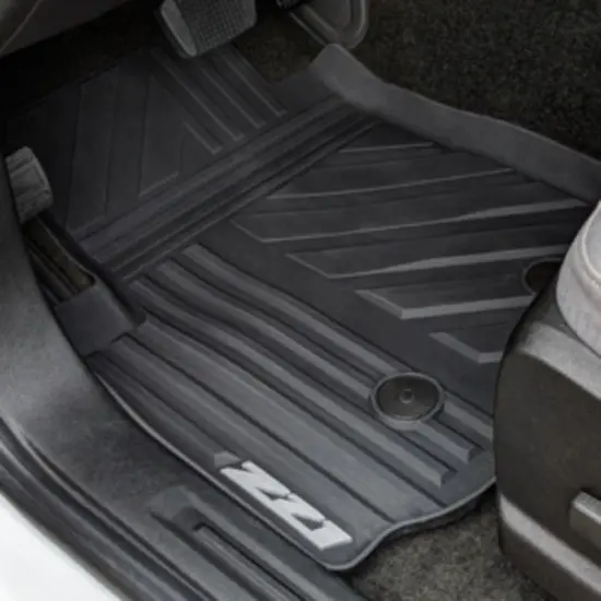 2015 Colorado Floor Mats | Front Premium All Weather | Z71 Logo | Black