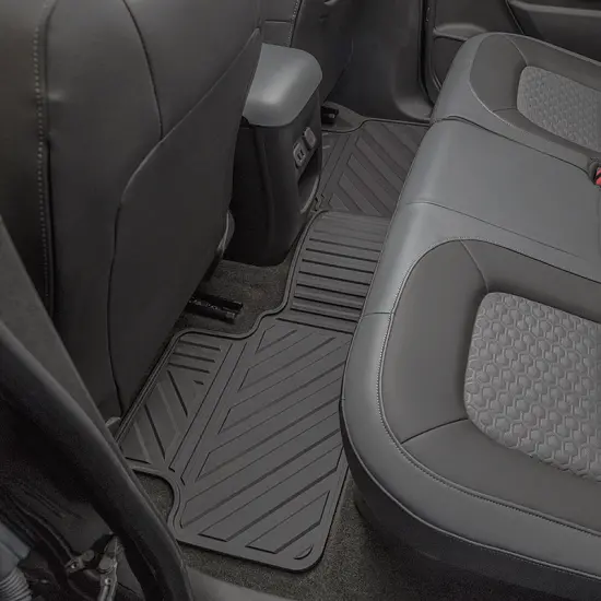 2015 Colorado Floor Mats | Rear Row | Black | Crew Cab | Premium All Weather | Single Mat