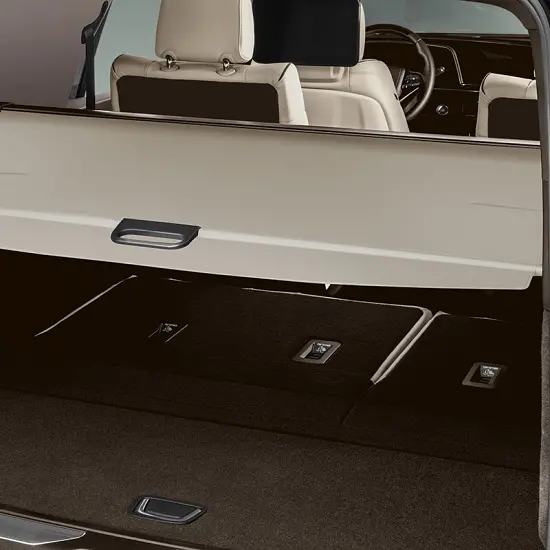 2023 Escalade | Cargo Area Security Shade | Whisper Beige | Retractable | Removable