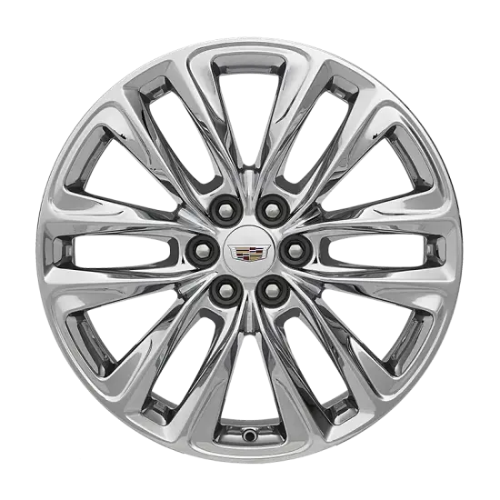 2023 XT6 | 20 inch Wheel | Aluminum 12-Spoke | Chrome | 20 x 8 | S1T | Single