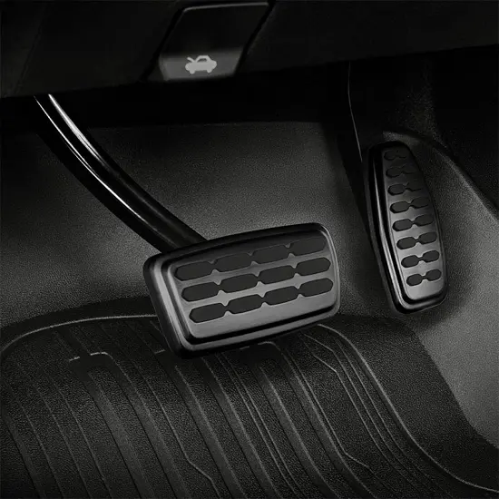 2023 Tahoe | Accelerator and Brake Pedal Covers | Sport | Black Stainless Steel | Set of 2