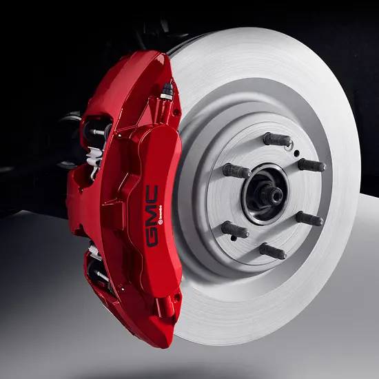 2019 Sierra 1500 | Performance Brakes | Front | Brembo 6-Piston | Performance Red | Pair